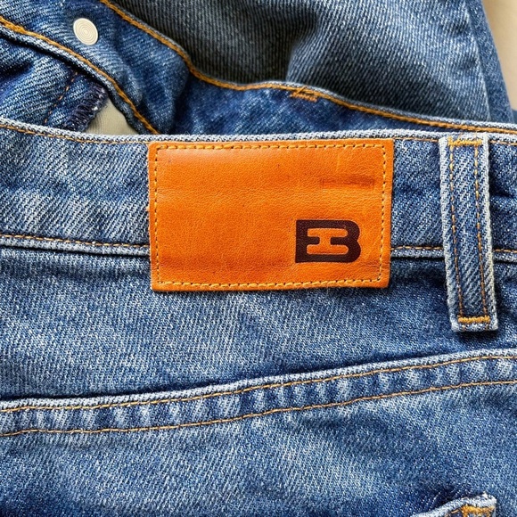 EB Denim Frederic Barrel Jeans Wide-Leg High-Rise Blue Dream 29 EUC - Picture 8 of 10